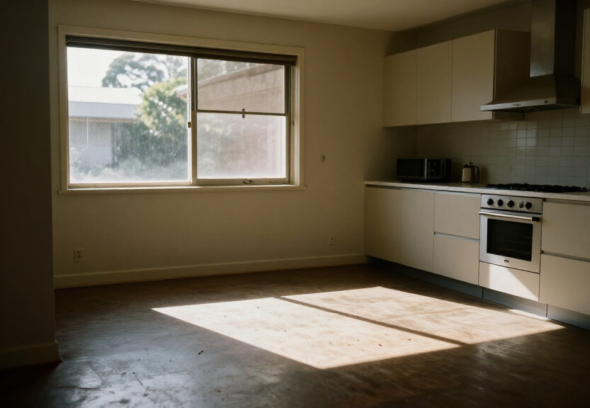 Clean kitchen in Port Botany after insect control treatment