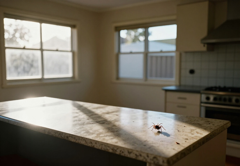 Termite damage in a Port Botany home before treatment